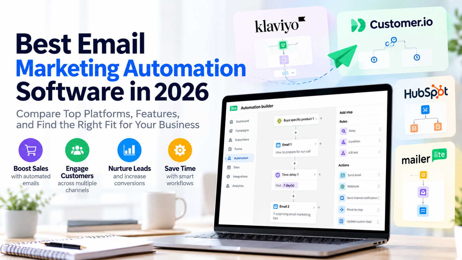 Best Email Automation Software in 2026: Which Tool Fits Your Workflow?